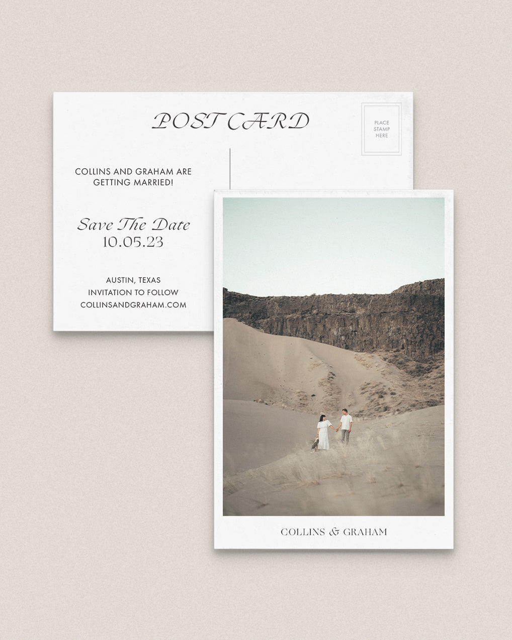 Austin - Save the Date Postcard