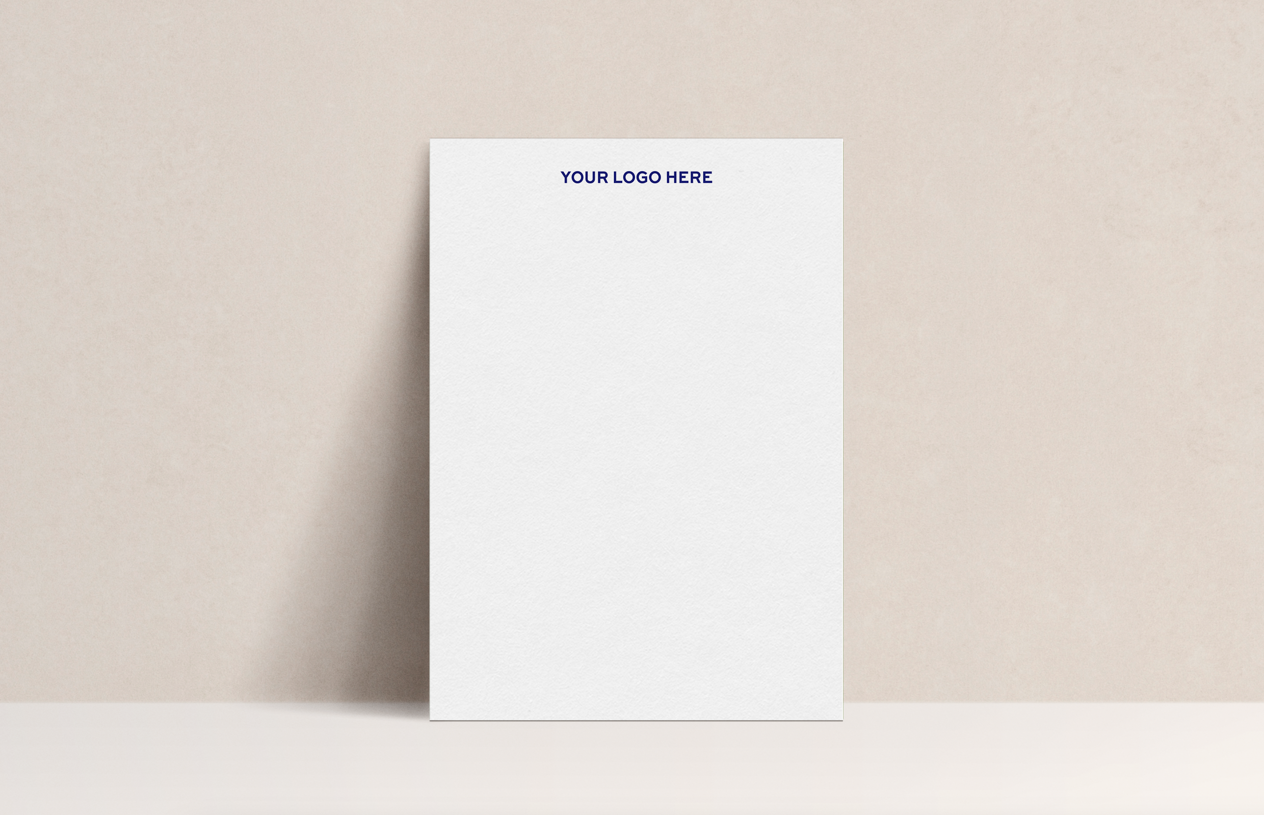 Custom Logo or Custom Design Notepad