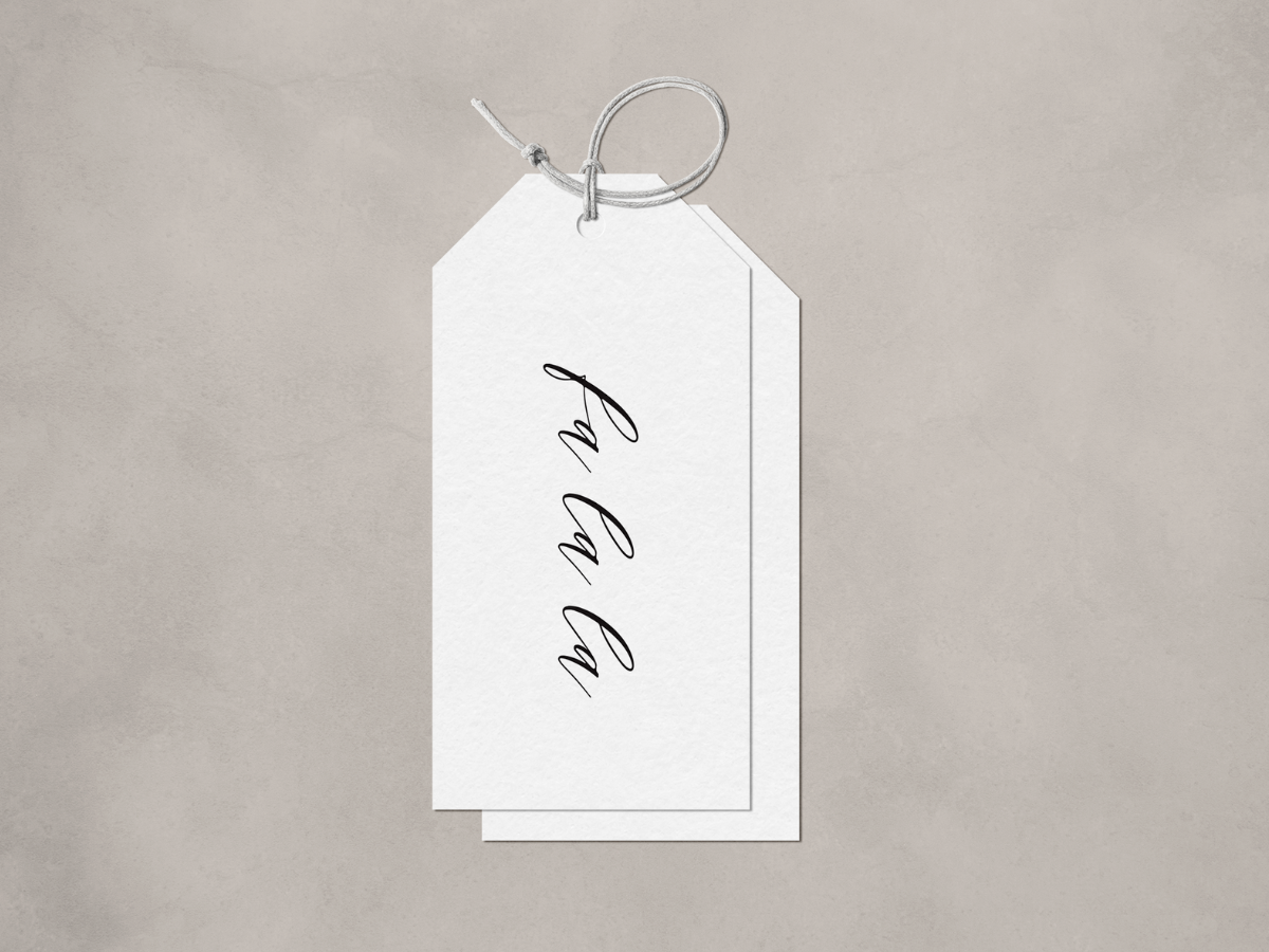 Fa La La Gift Tag