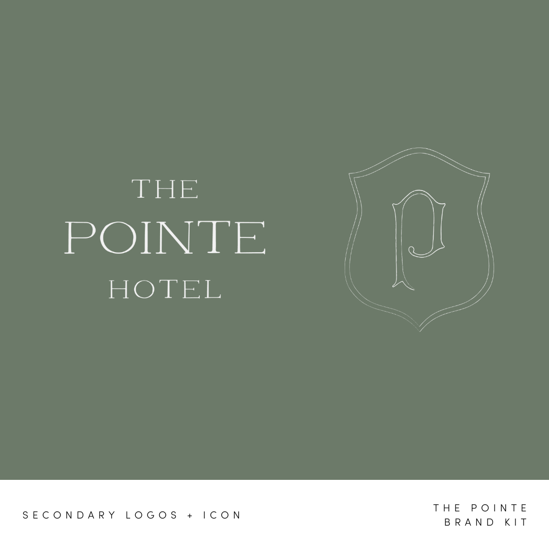 The Pointe: Semi-Custom Brand Design