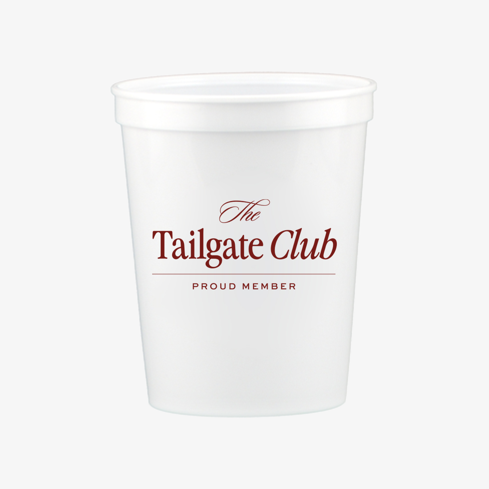 The Tailgate Club Gameday Party Cup