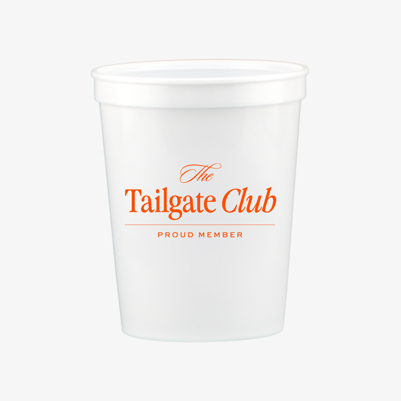 The Tailgate Club Gameday Party Cup