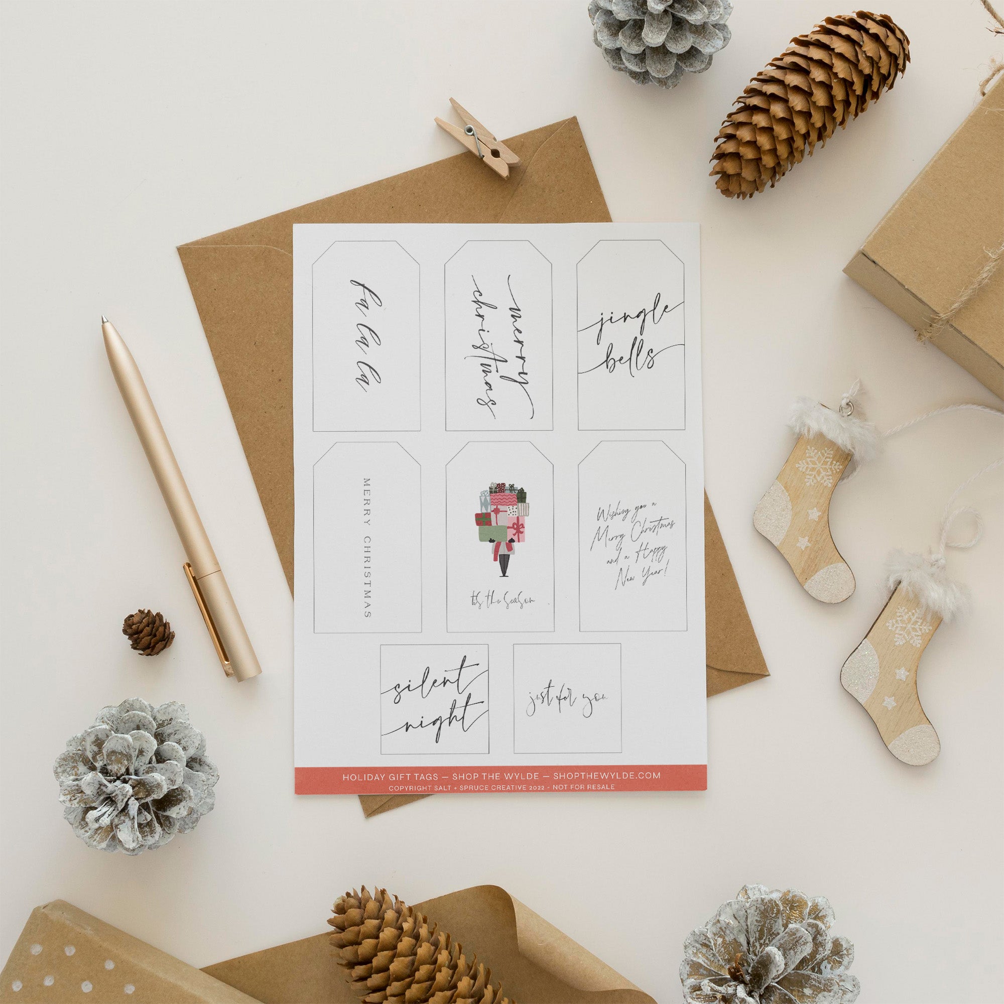 Printable Christmas Gift Tags