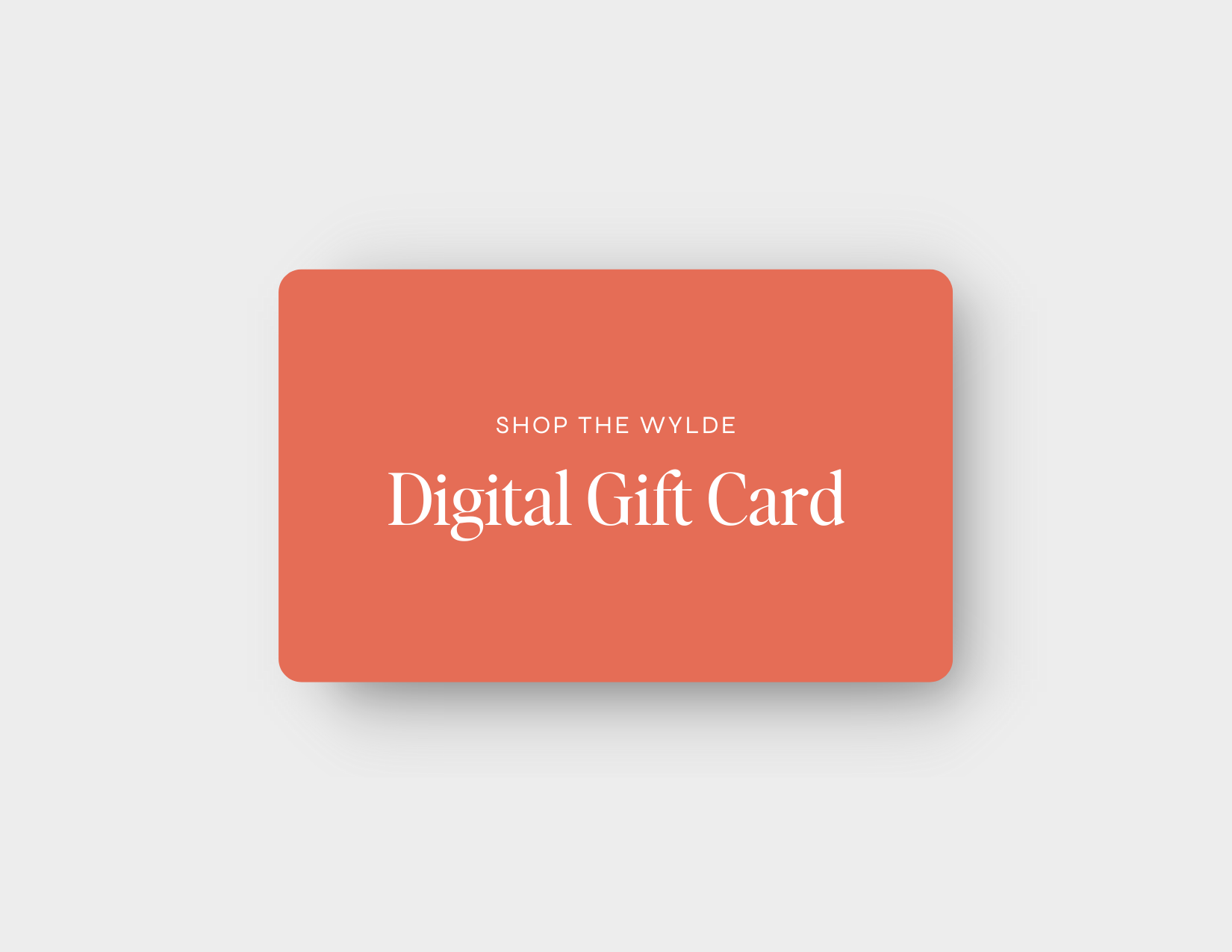 Digital Gift Card