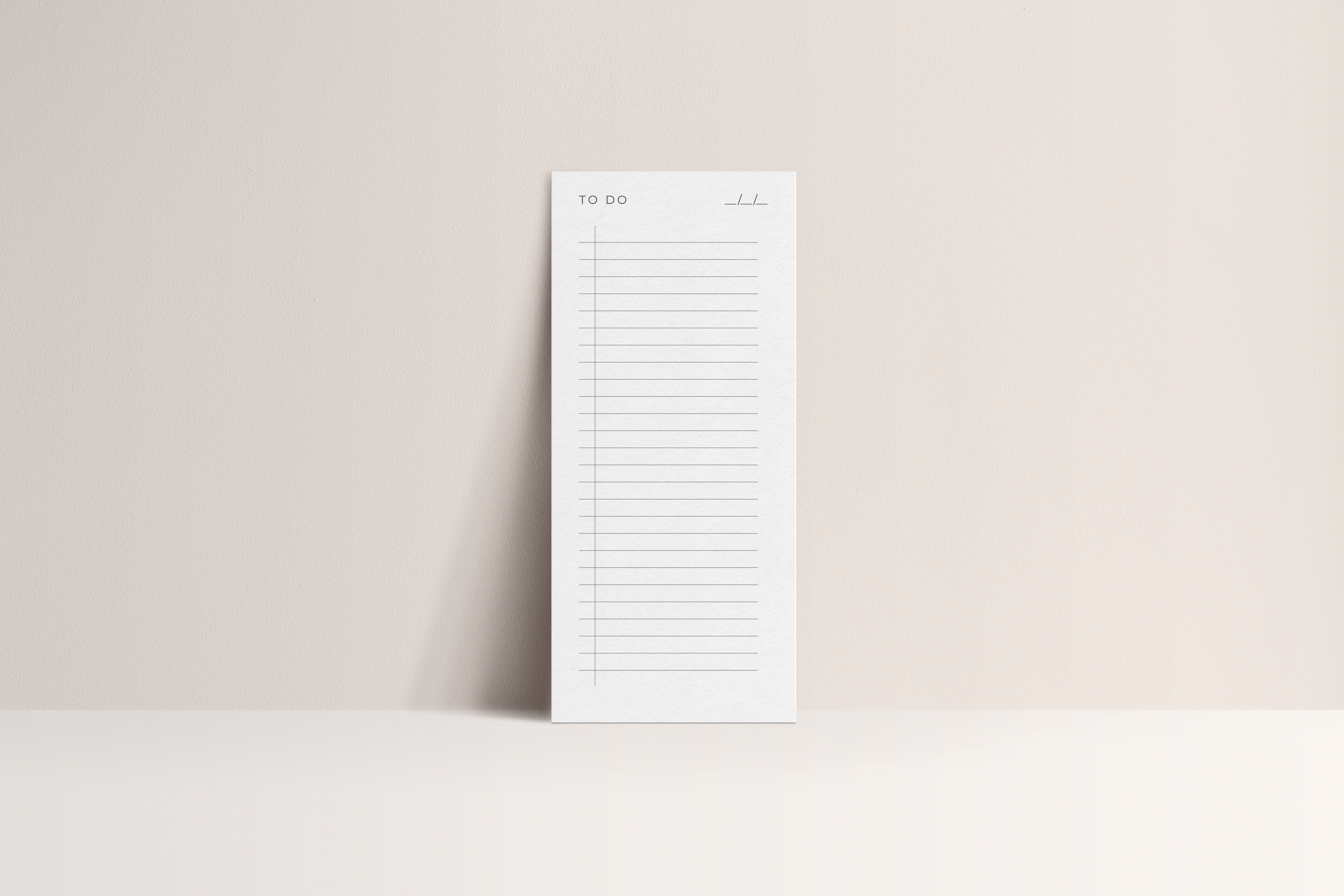 To Do List Desk Pad