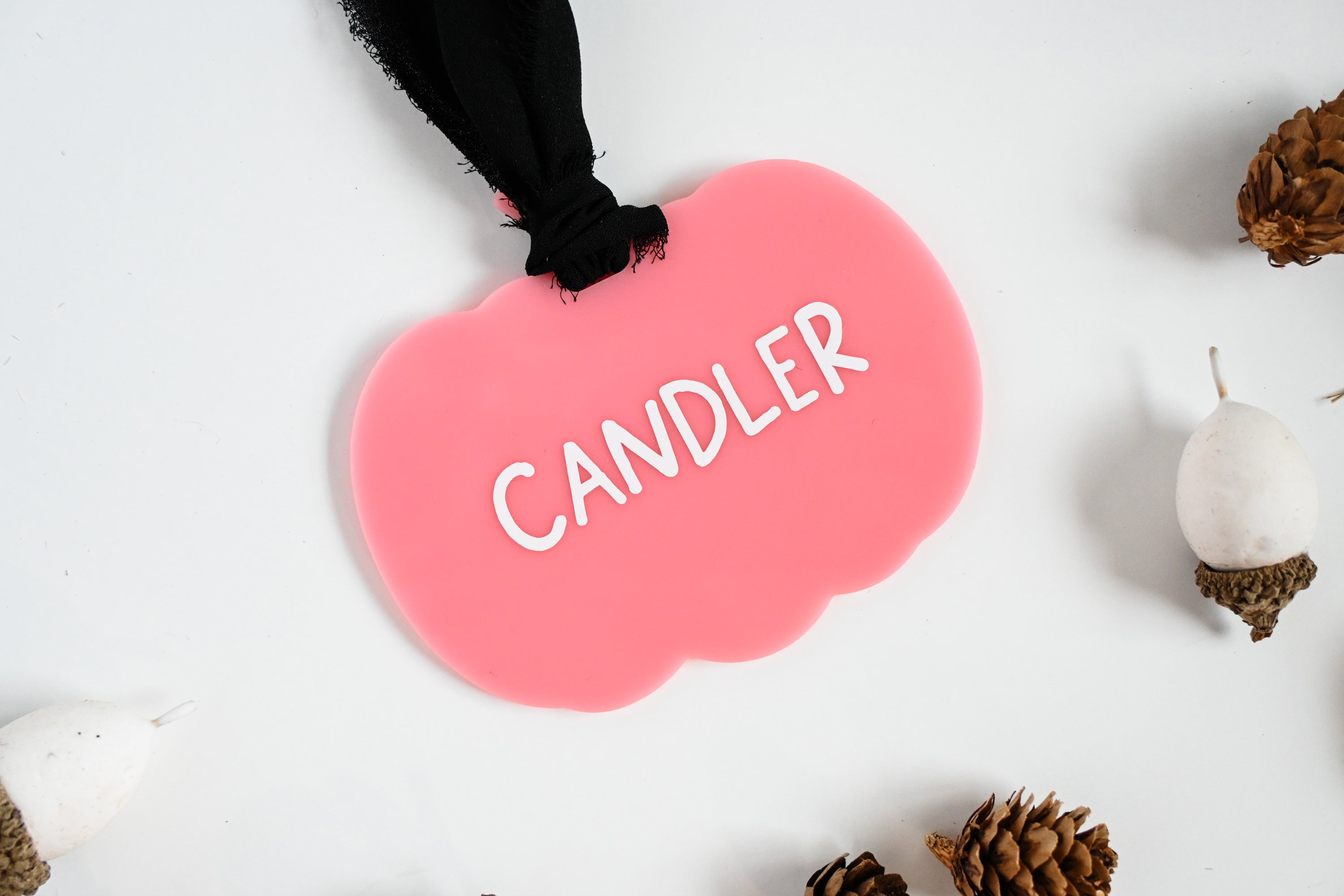 Personalized Pumpkin Boo Basket Tag