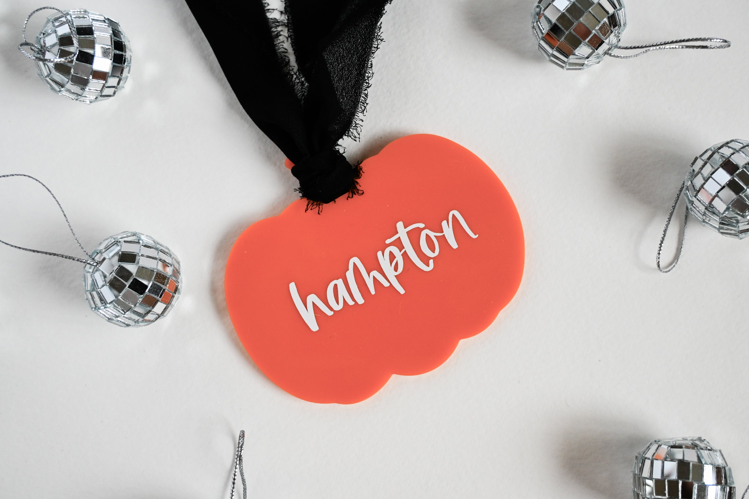 Personalized Pumpkin Boo Basket Tag
