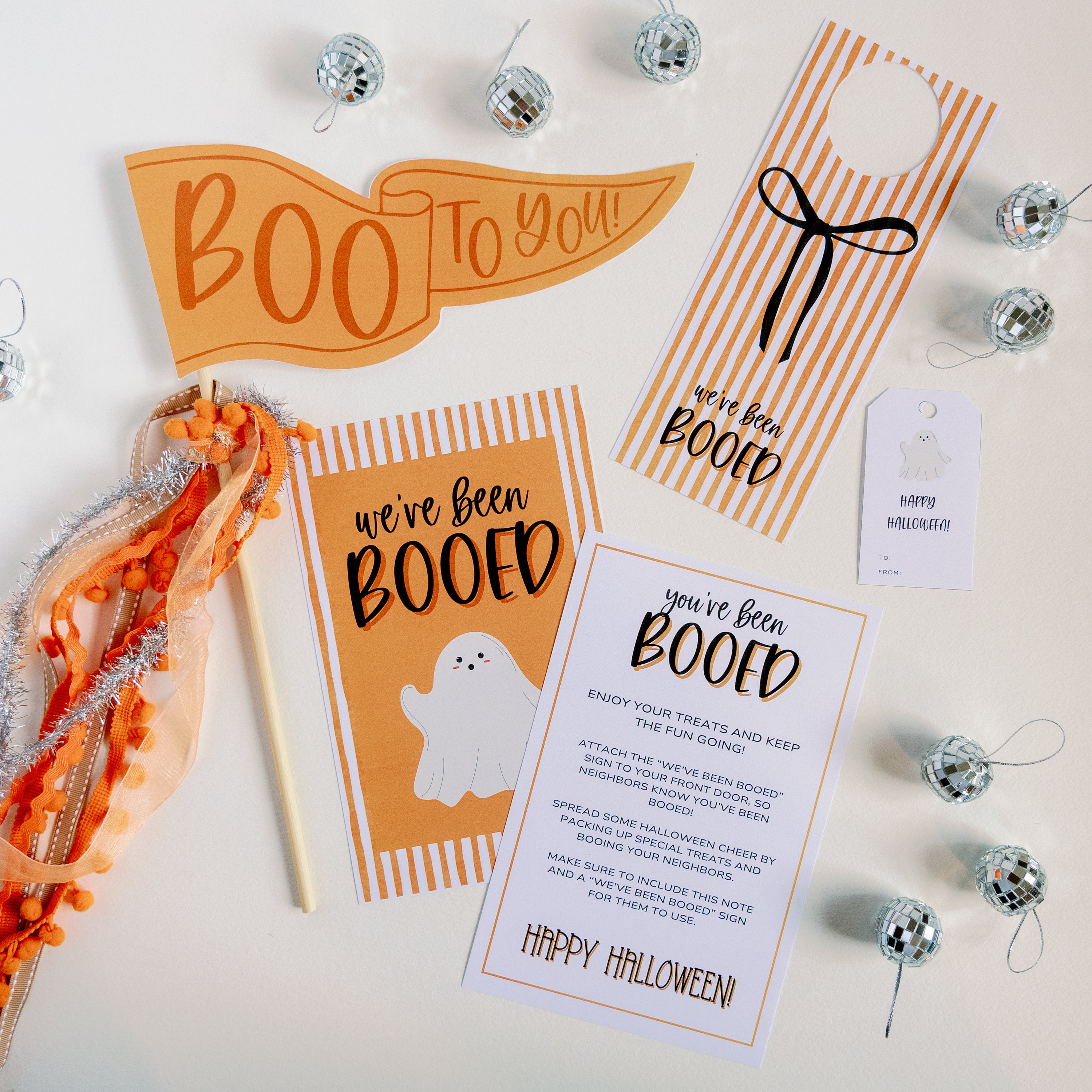 You've Been Booed Printable Set