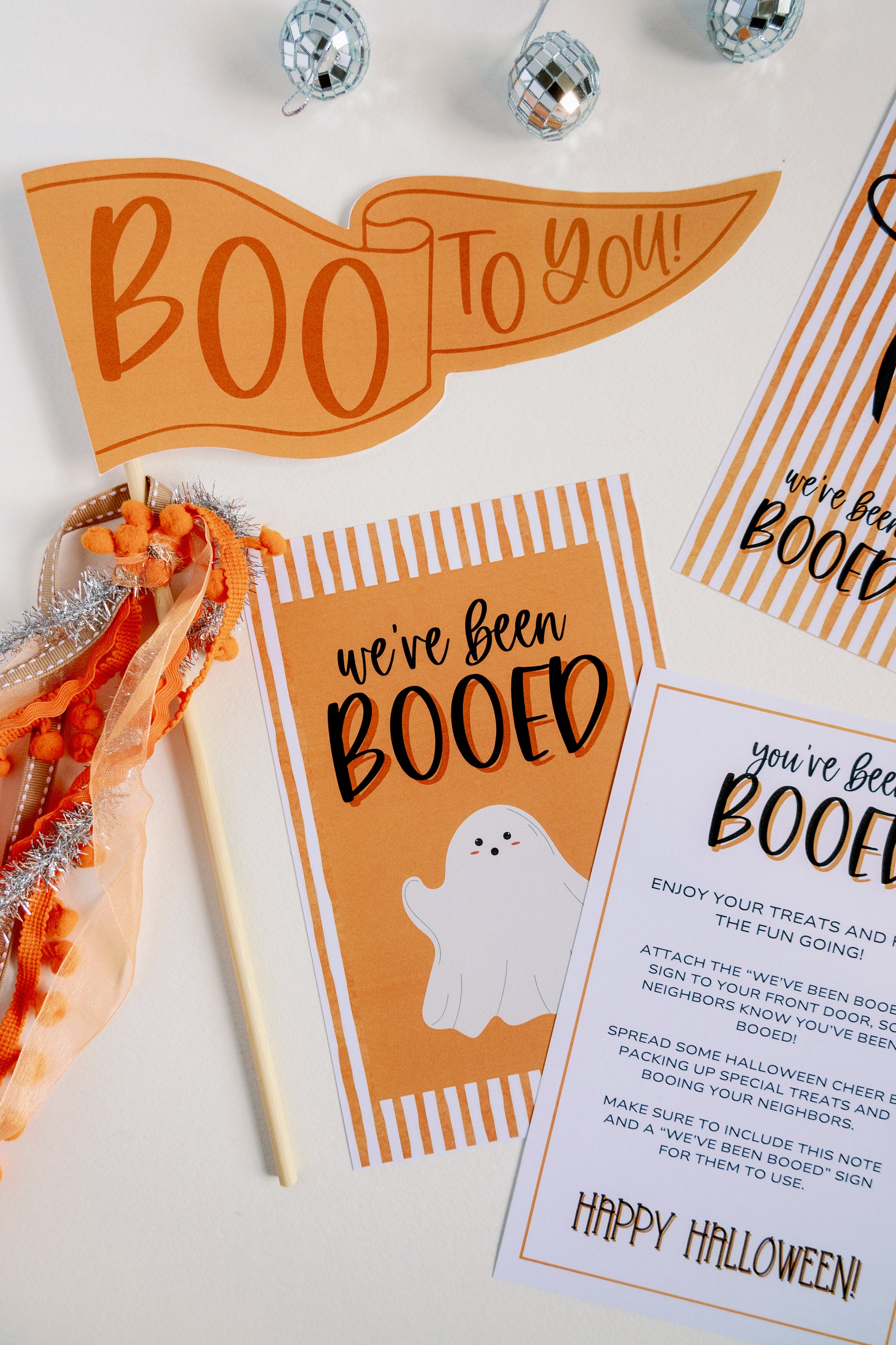 You've Been Booed Printable Set