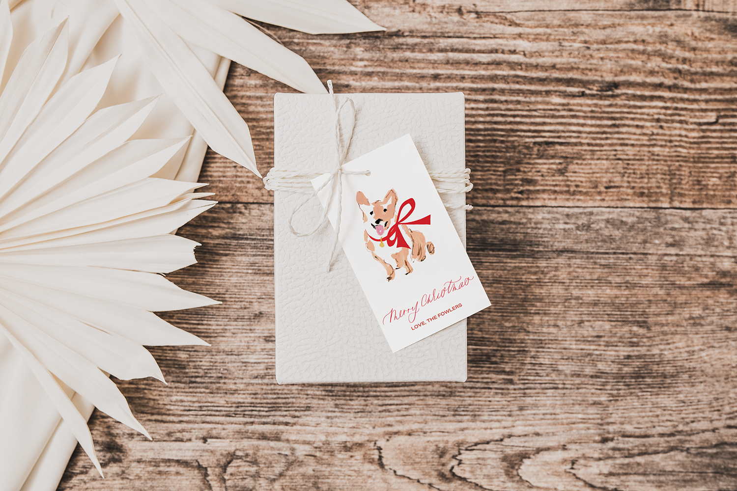 watercolor-holiday-dog-gift-tag for Free Printable Christmas Dog Gift Tags Watercolor Holiday Dog Gift Tag for Free Printable Christmas Dog Gift Tags