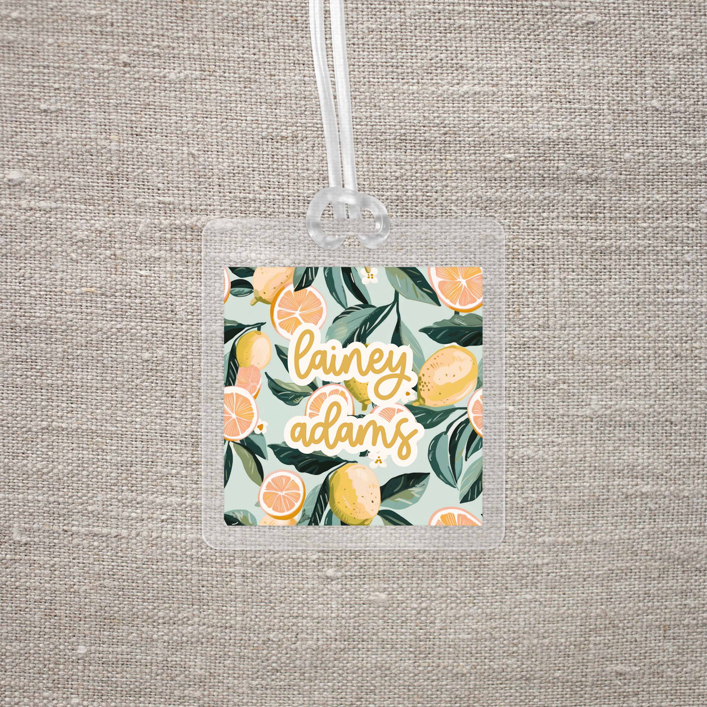 Lemons Bag Tag